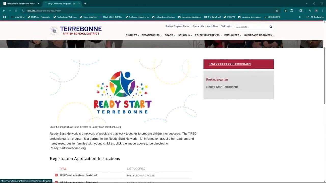 Going Public 6/11: TPSD - Early Childhood Education Pre-K Registration