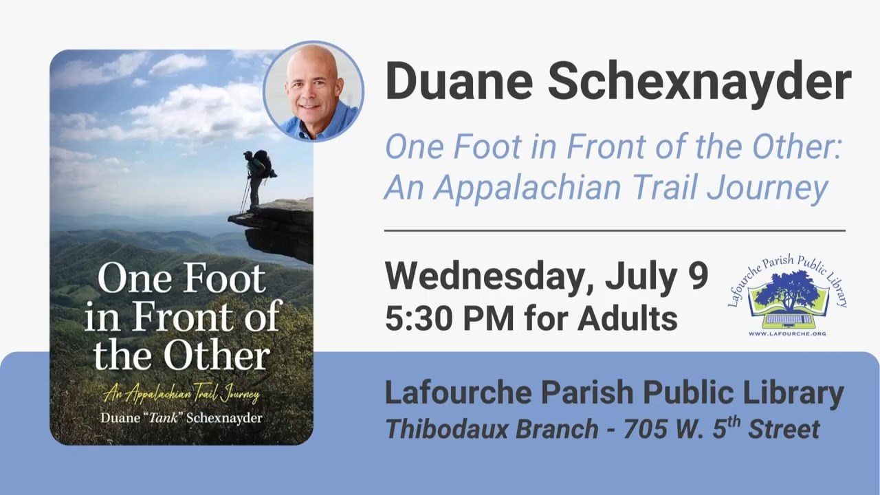 Bayou Time 6/12: Lafourche Library - Meet the Authors