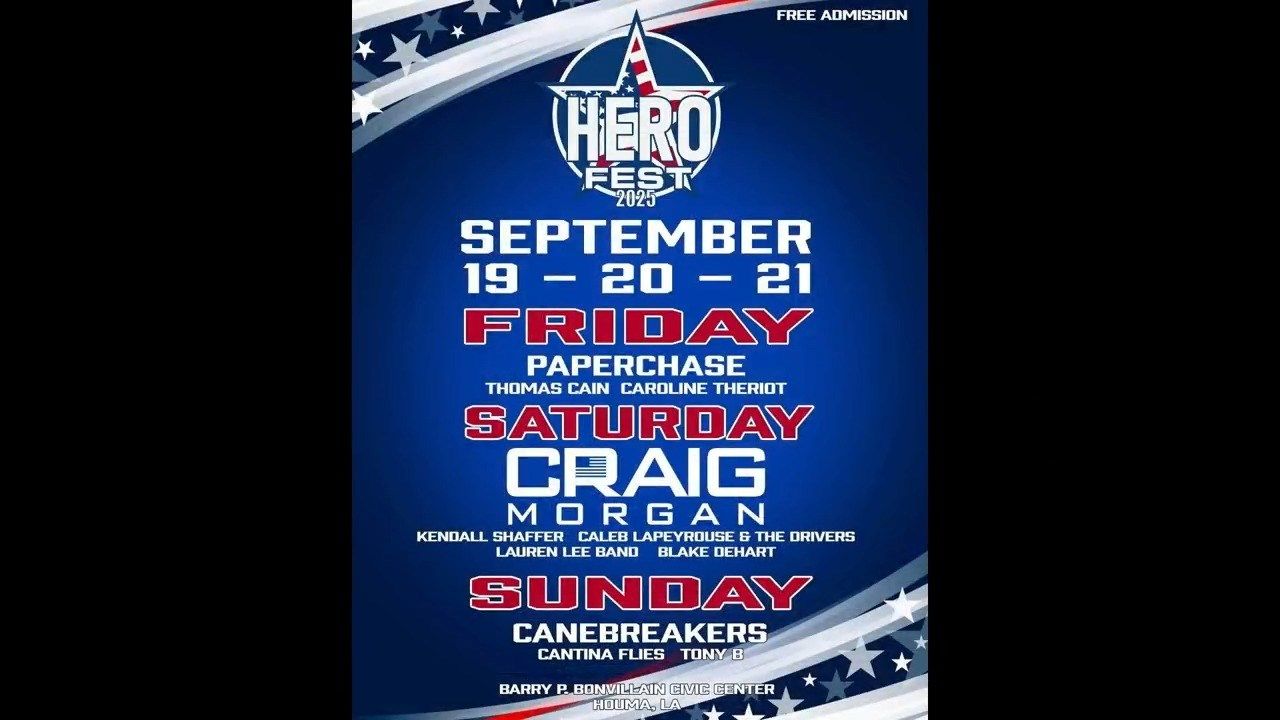 Carry On With Explore Houma 9/17: Fall Festivals