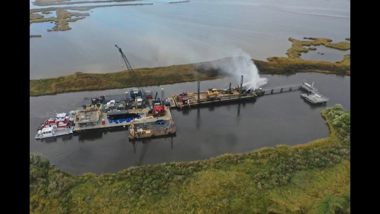 Bayou Time 11/6: Gas Well Leak Update - South of Golden Meadow